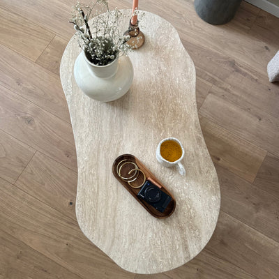 TABLE BASSE TRAVERTIN BARBARA