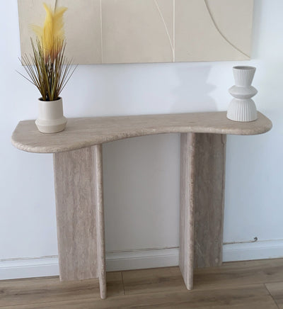 CONSOLE TRAVERTIN ROMANE