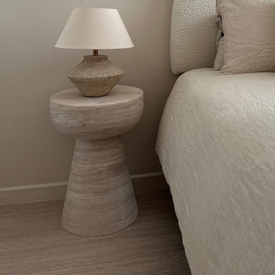 TABLE D’APPOINT TRAVERTIN LIVIA