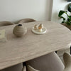 TABLE A MANGER TRAVERTIN BLOSSOM