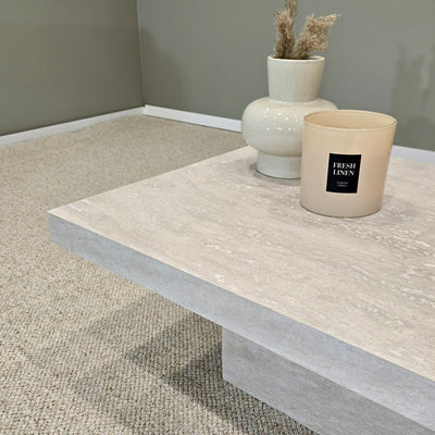 TABLE BASSE TRAVERTIN ANASTASIA