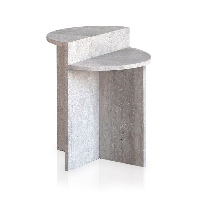 TABLE D'APPOINT TRAVERTIN LUNA